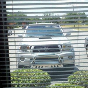 View from the work desk.