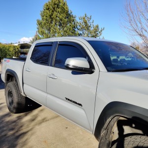 AVS in-channel window visors