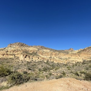 Bulldog Canyon Rim rock