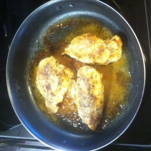 Spicy garlic lime chicken