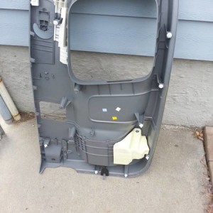 2012 Tacoma Door panels removed.