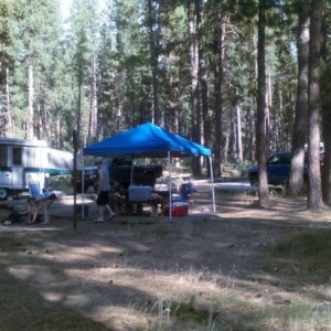 My 3 day "weekend". Got the campground all to ourselves. love vac