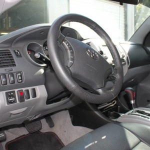 Driver door view of interior
