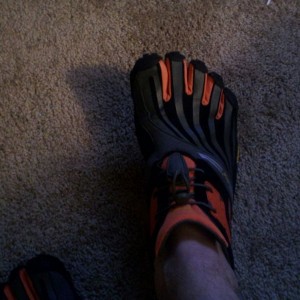 Caved into the fivefinger trend