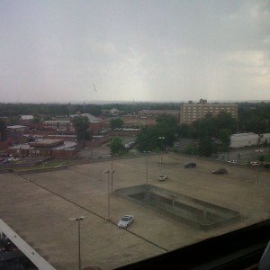 View from the room.