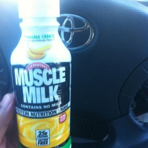 Never had one before but today I was on the move. Tastes really good actual