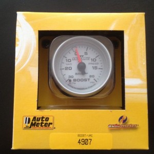 Boost gauge for the s/c