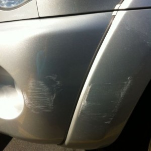 Son of a bitch - people can't drive worth a damn.