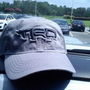 New hat from local Toyota dealer... $15