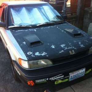 Twin skewpz and hood pins. Mad HP yo!