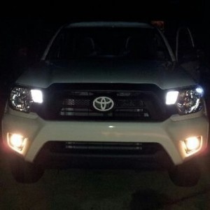 Fog light mod complete!