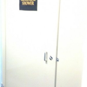 New shower installed at my work lol..