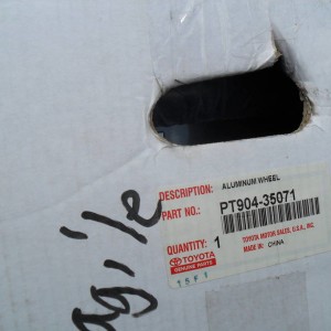FJ SE Anthracite Grey Rim Boxes