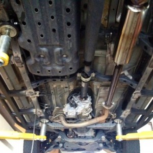 Welding on the sliders