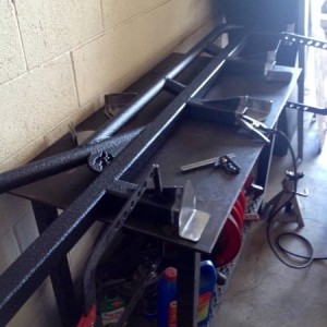 Welding on the sliders