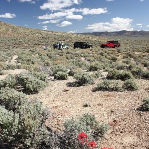 north of Tonopah, NV