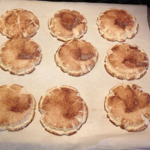 Snicker doodles are done :)