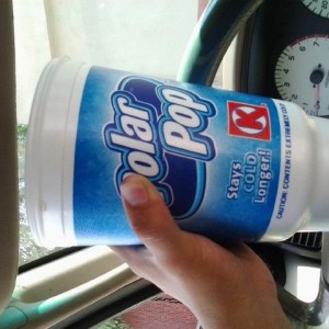 44oz drink for 89 centavos..helping me cool down a bit with this crazy cali
