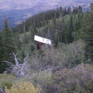 Dad's outhouse.