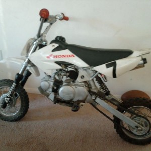Just got my son a 04 Honda xr 50 :woot: