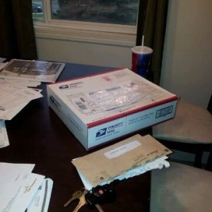 Good news: URD package arrived This message was sent from a Bell mobile pho