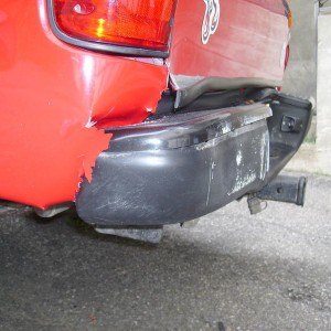 bumper damage  :(