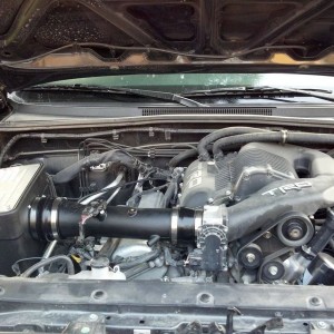 Finally installed AFE intake....this intake gave it noticably more power wi