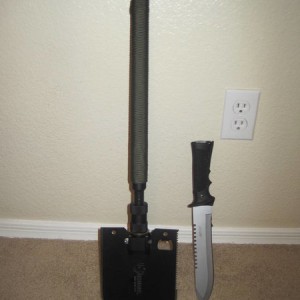 crovel & MTech usa survivel knife