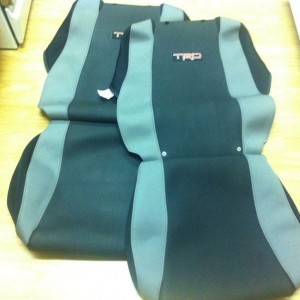 Selling these TRD seat covers. $90 + shipping. Pm me. I'll be making a