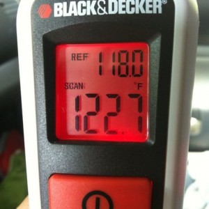 Gets warm in my truck even with tinted windows and a sun shade .