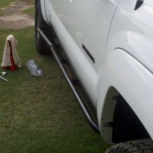 1 side on.