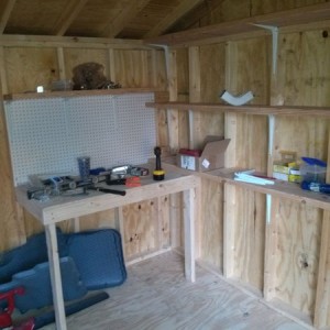 Pimpin out moms shed