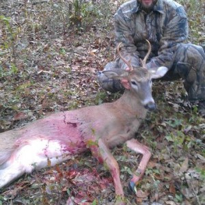 my little 4 point in Moultrie GA. 12/31/11