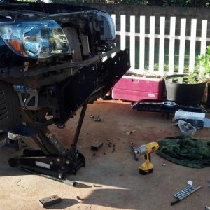 ARB bumper install