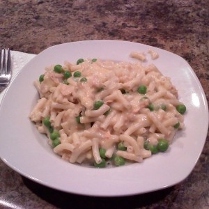 Tuna Casserole turned out pretty tasty.