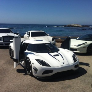 A friend got one of his agera r's. And some other stuff