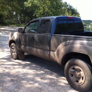 Playing in the mud