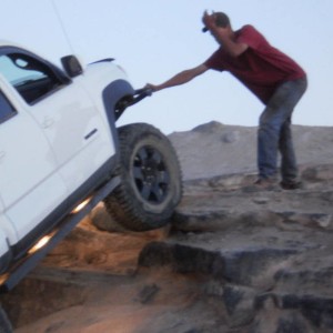 Moab night wheeling