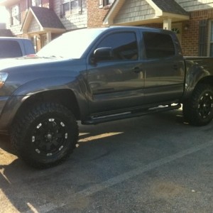 DIY painted tacoma decals