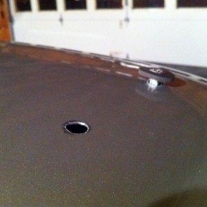 I REALLY hate Yakima right now. 1/4" deep hole is all you need you say