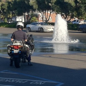 And the water is off.