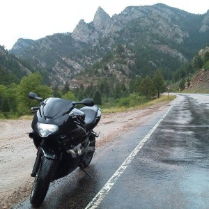 wet but amazing detour back to pueblo through San Isabel