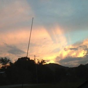Sure was a beautiful ride tonight