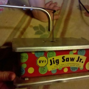 Check out this toy, I wonder how many kids lost fingers? It still works so 