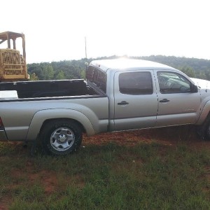 Just flexing with stock suspension!