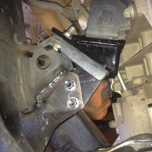 Solid and reinforced motor mounts almost done