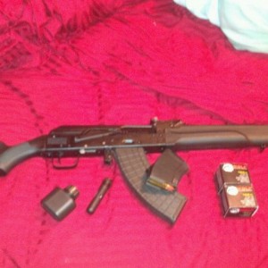 Russian made Saiga AK-47 7.62x39