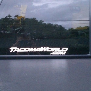 Just put my sticker on.