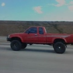 1st gen. Tacoma on the 210 east near sierra exit SMALLZ~"~MISTY