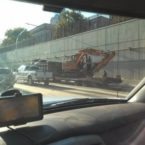 Derp. Who put that overpass there? Hydro fluid everywhere.